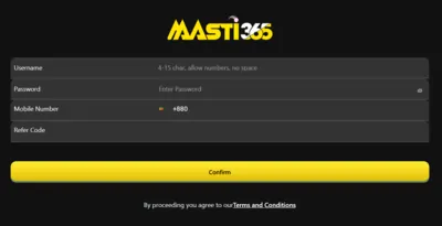 masti 365 register
