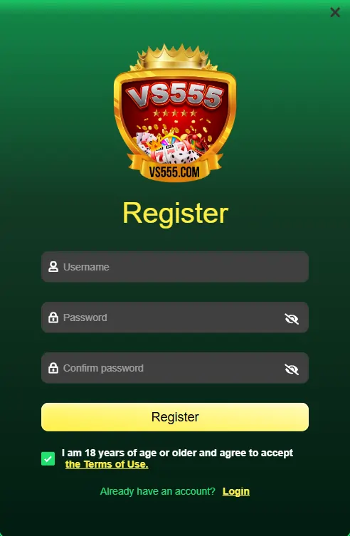 vs555 register