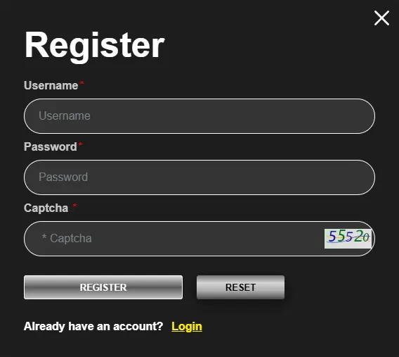 bajee win register